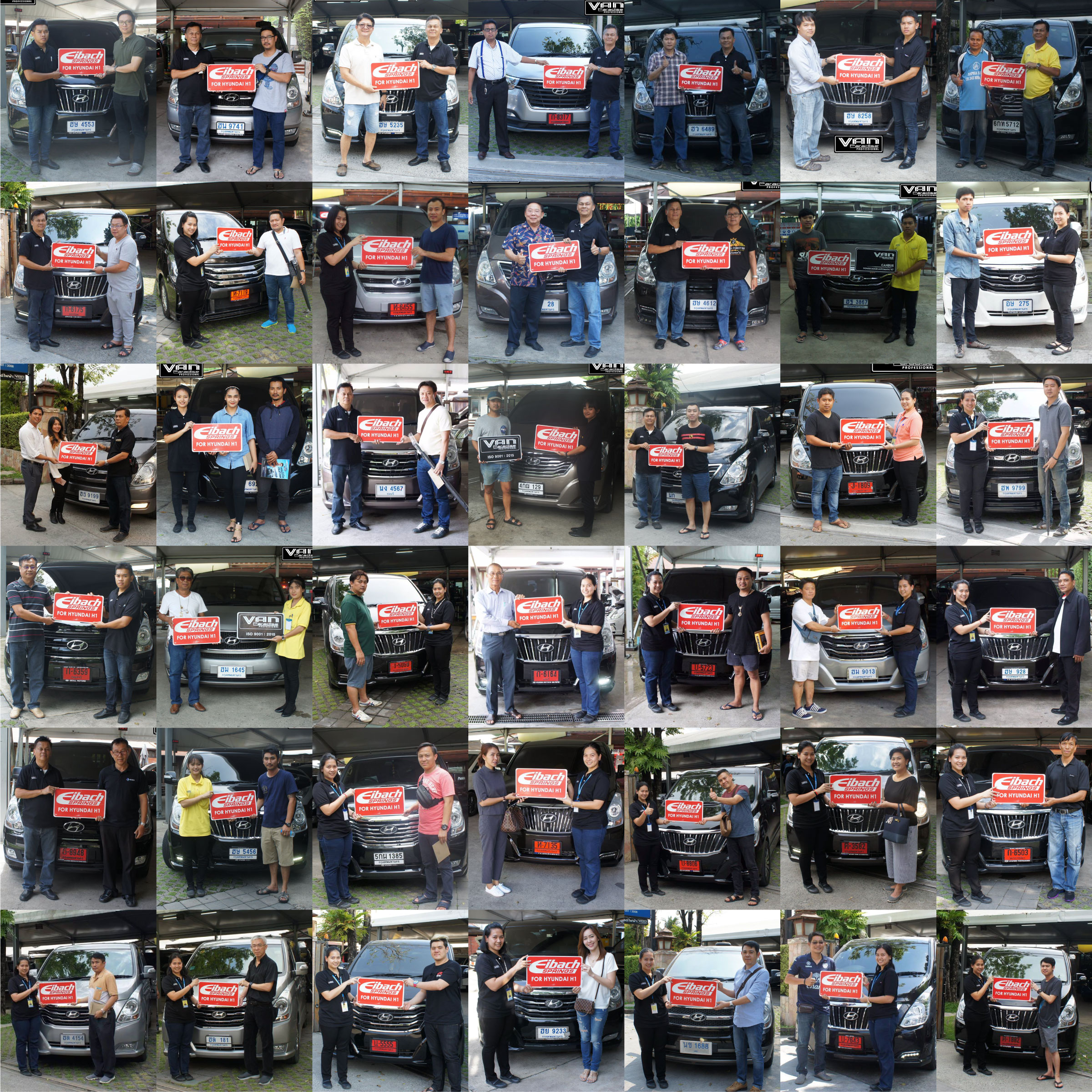คอยล์สปริง New EIBACH สำหรับ HYUNDAI H1 - Image 15